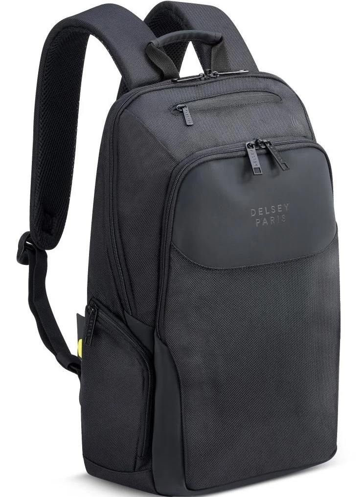 ديلسي _باريس حقيبة ظهر لاب توب بارفيس بلس بفتحتين 15.6 بوصة - أسود